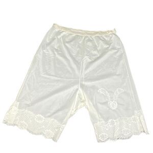 VTG‎ DUTCHMAID PETTIPANTS Bloomers LINGERIE Ivory LACE Medium 38 1940s?